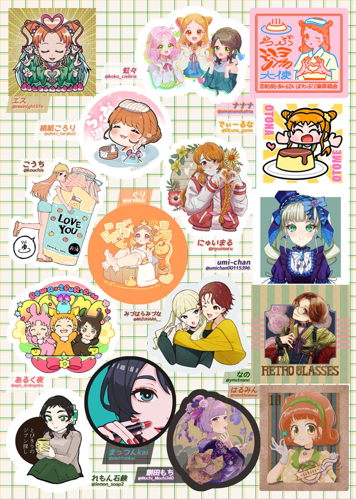 アイカツ大人シール合同「大人景色 FUTURE/MODE」