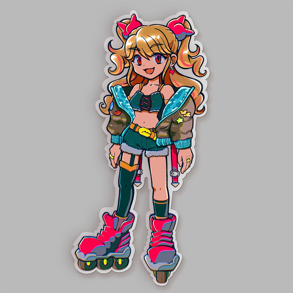 ストリートウェーブみくる ダイカットクリアカード