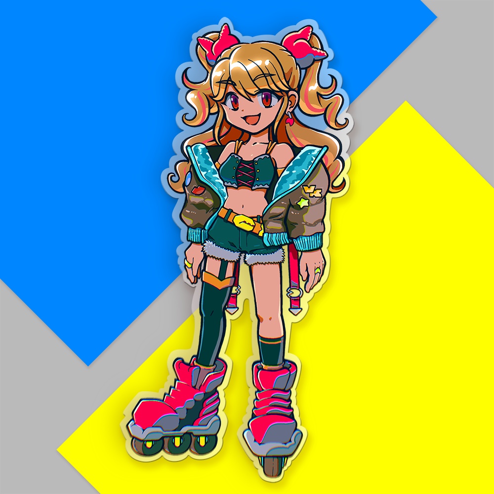 ストリートウェーブみくる ダイカットクリアカード