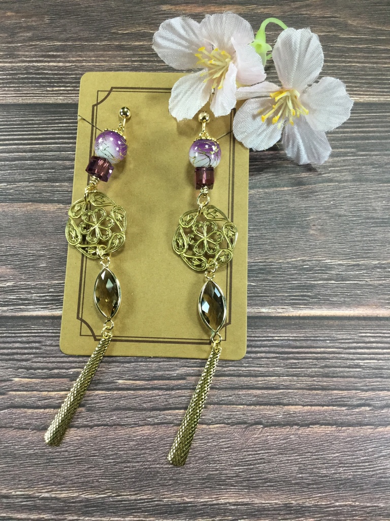 刀剣乱舞 へし切長谷部モチーフイヤリング