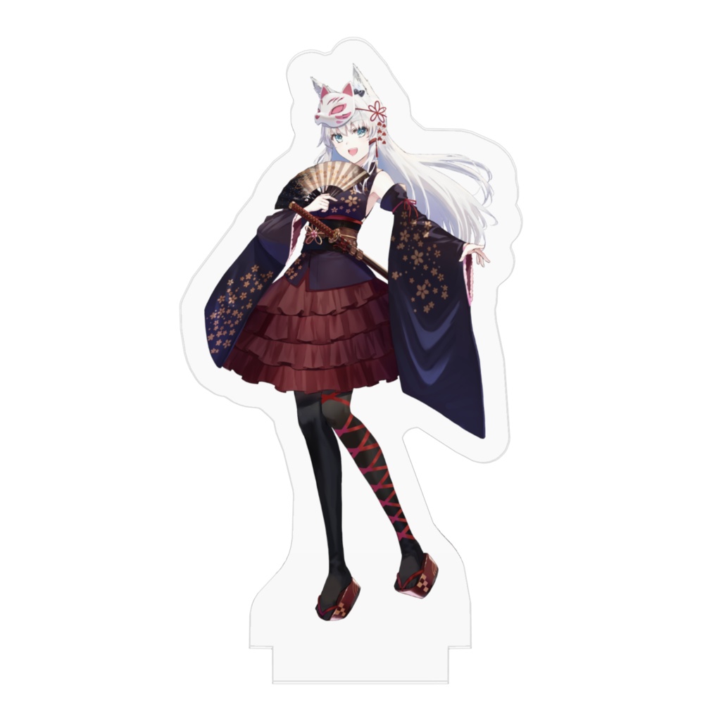 アクリルスタンド 和ドレス珠姫ちゃん 50mm×50mm