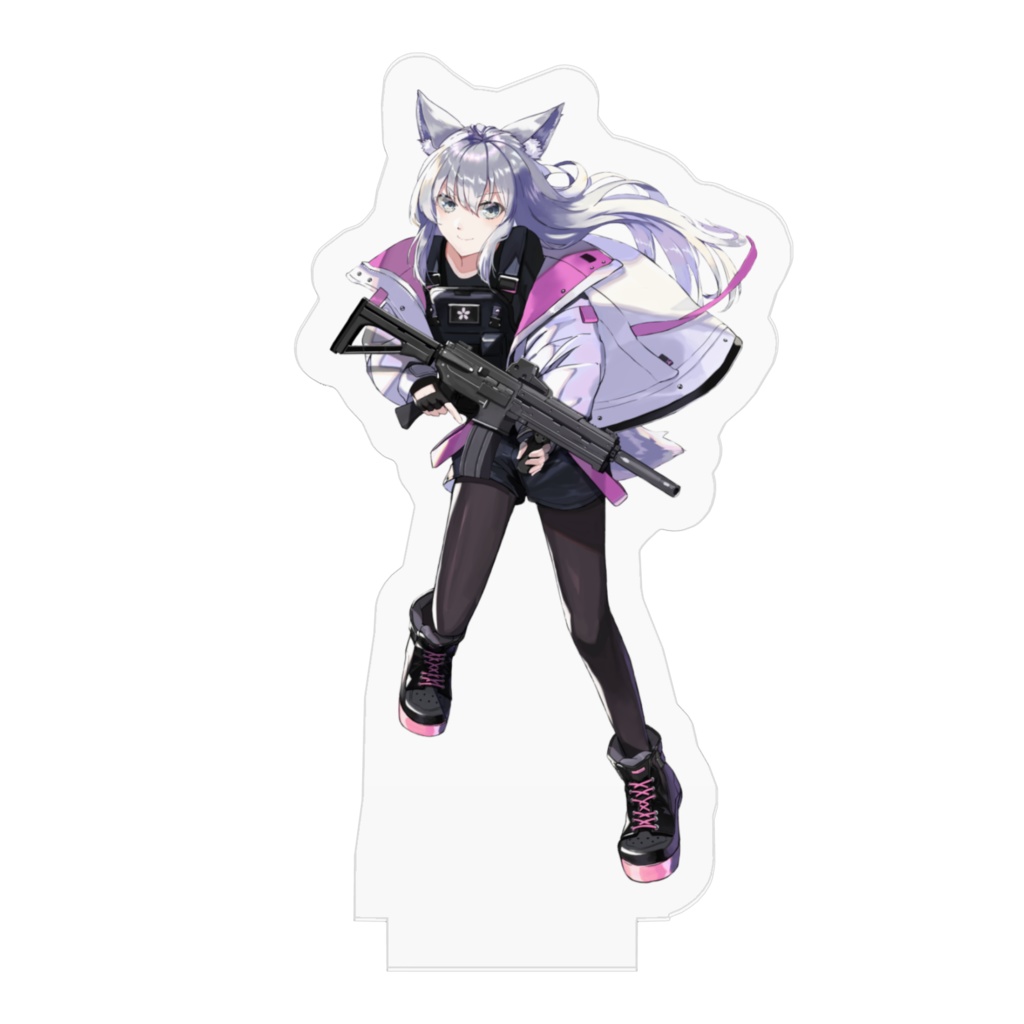 アクリルスタンド ミリタリー珠姫ちゃん 50mm×50mm