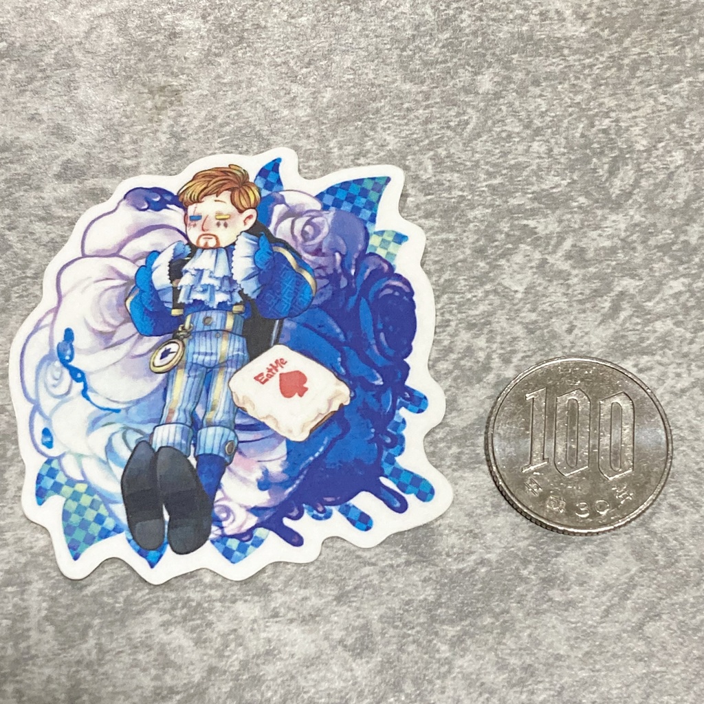 花×冒険家ステッカーシール