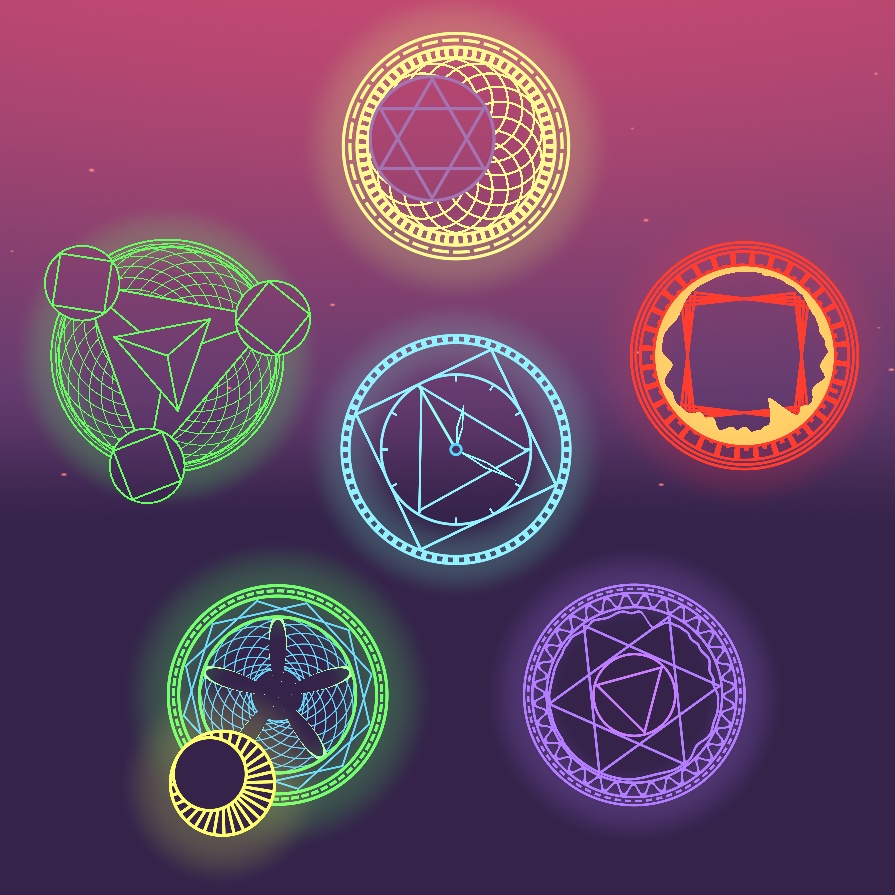 【Audio Link対応】魔法陣風シェーダーエディタ Magic Circle Style Shader Editor