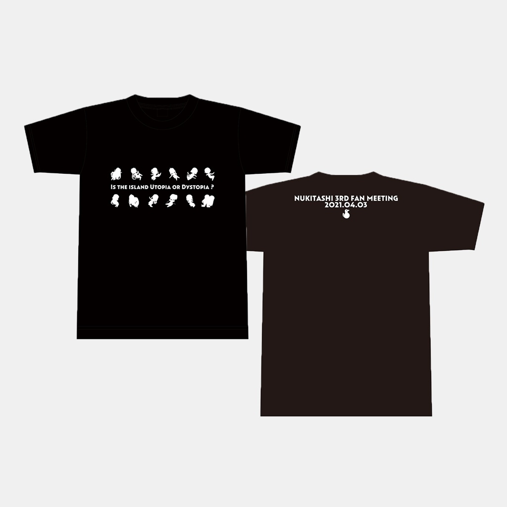 ぬきたしファンミTシャツ