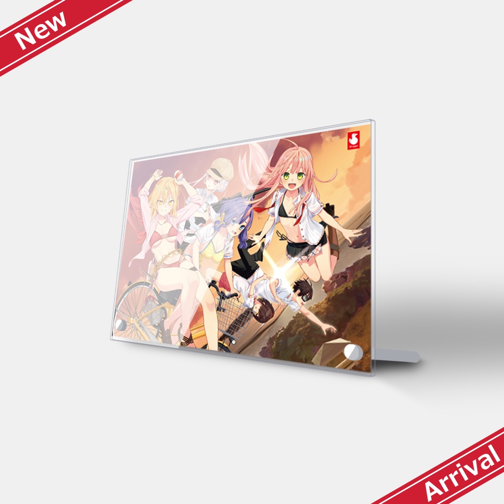 ぬきたし卓上アクリルプレート