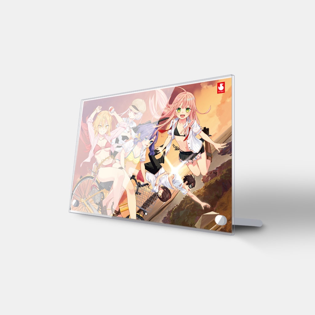 ぬきたし卓上アクリルプレート