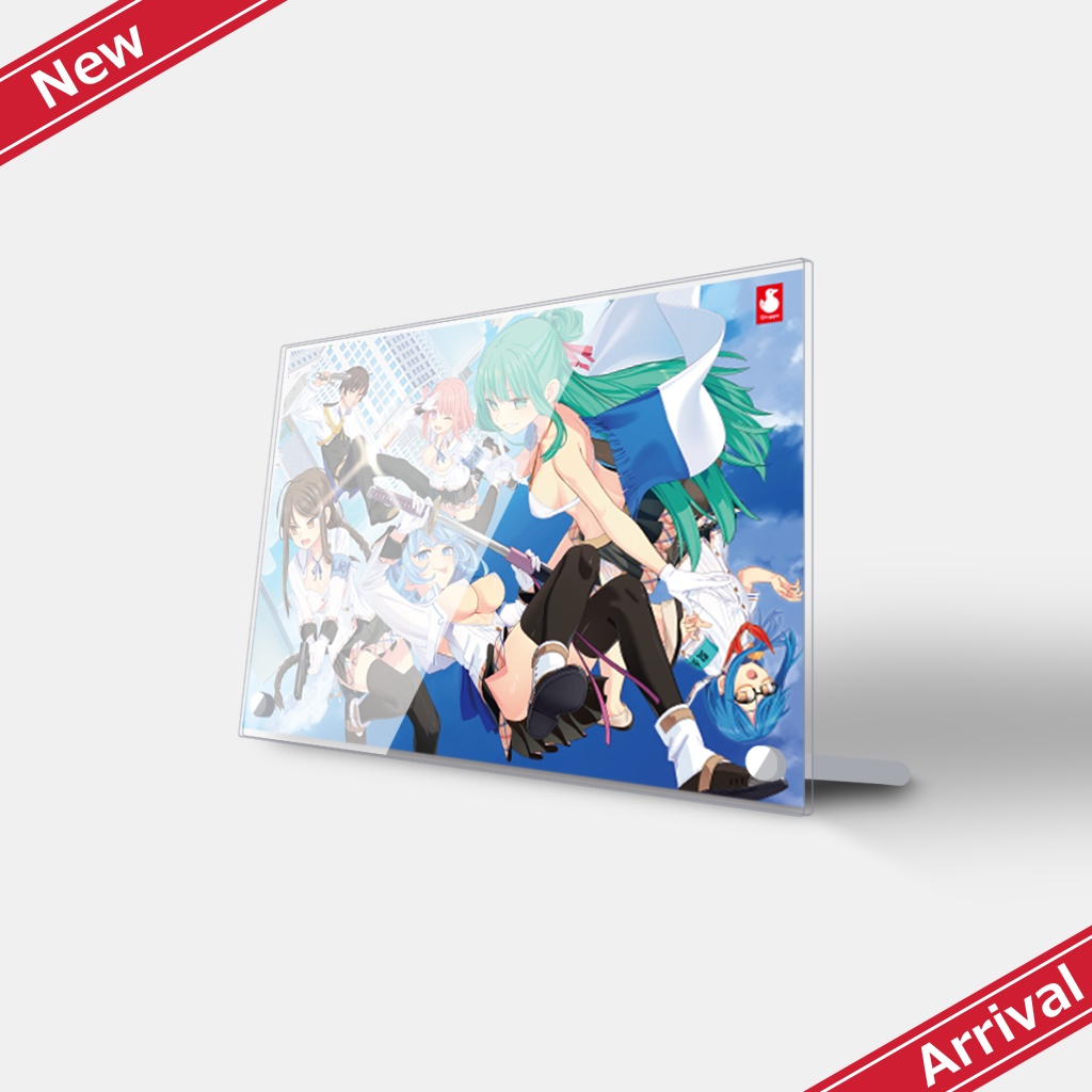 ぬきたし卓上アクリルプレート