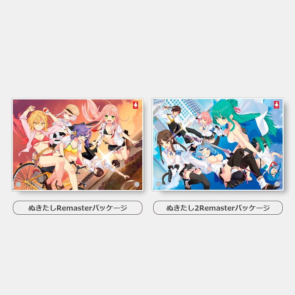 ぬきたし卓上アクリルプレート