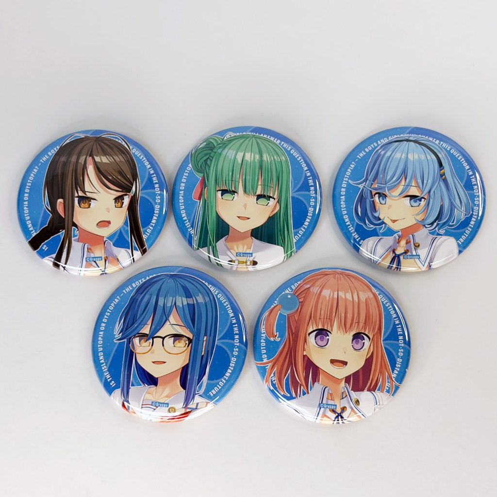 ぬきたし缶バッジセット 「SS」