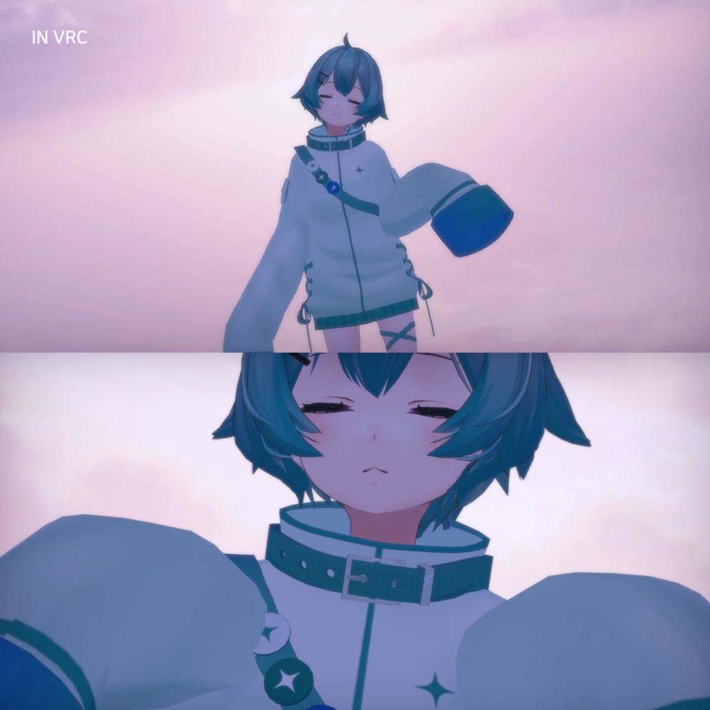 【3Dモデル】Moesode / 薄荷