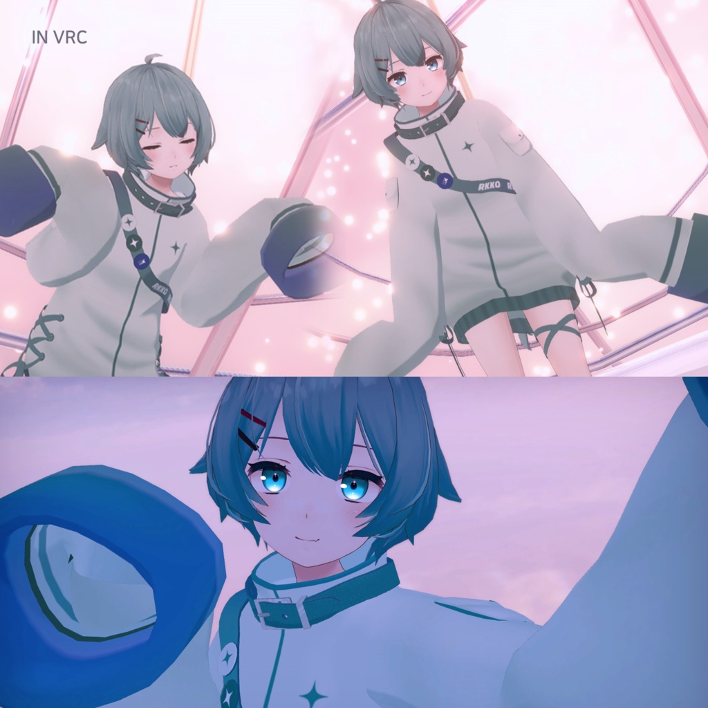 【3Dモデル】Moesode / 薄荷