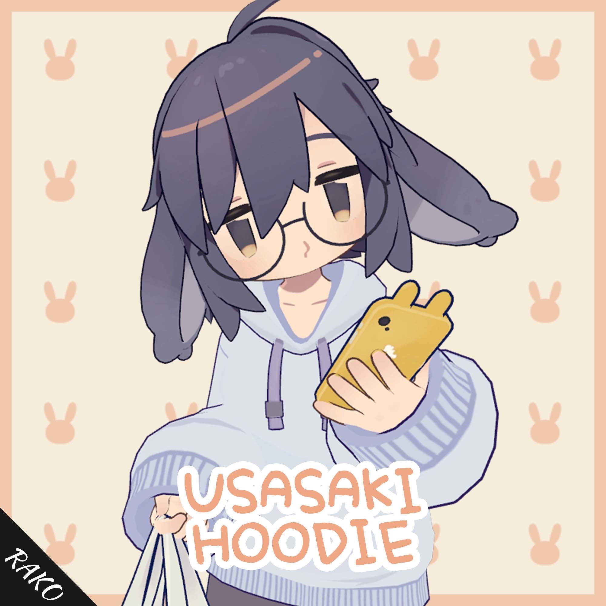 【3Dモデル】Hoodie / うささき用 usasaki