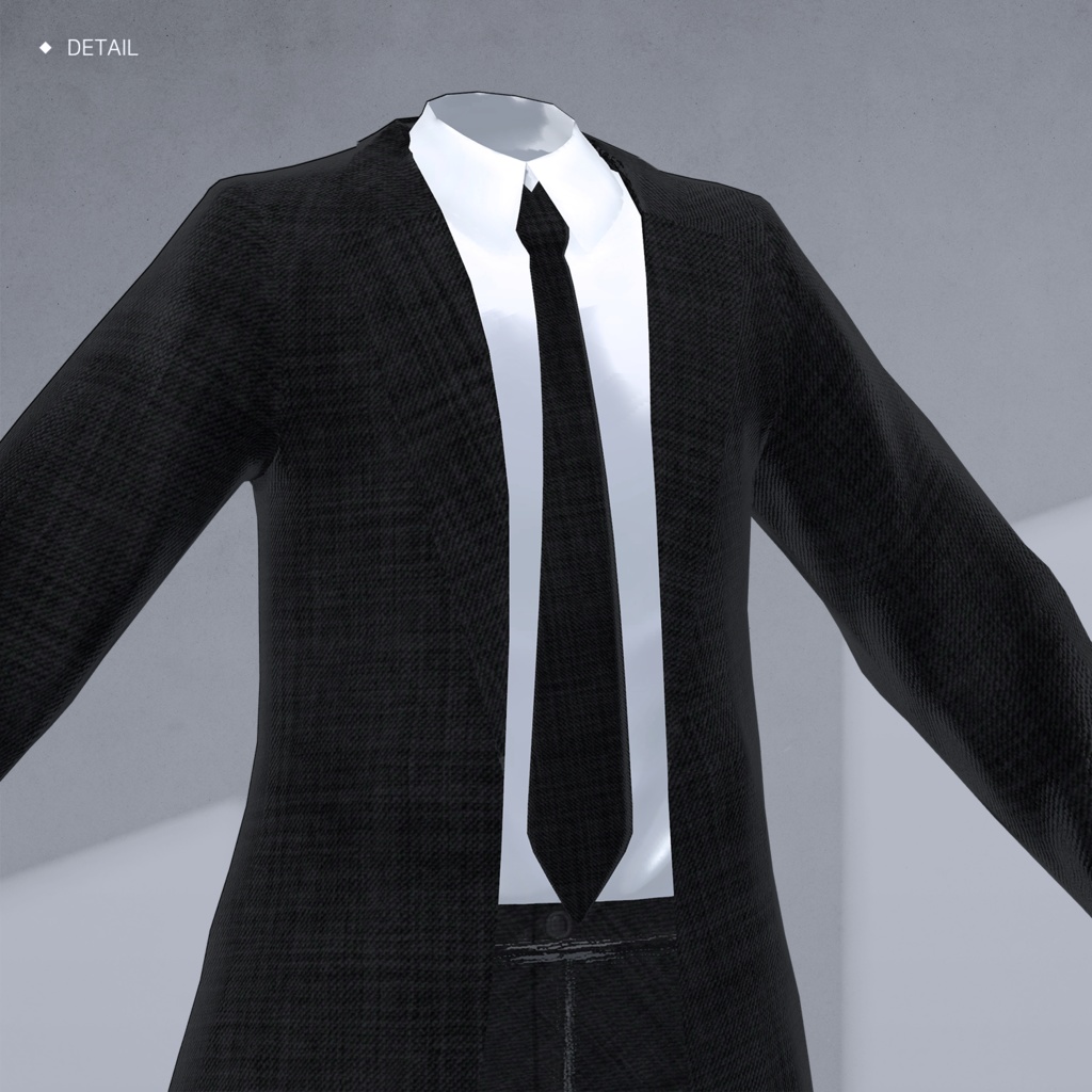 【3Dモデル】Suit for grus