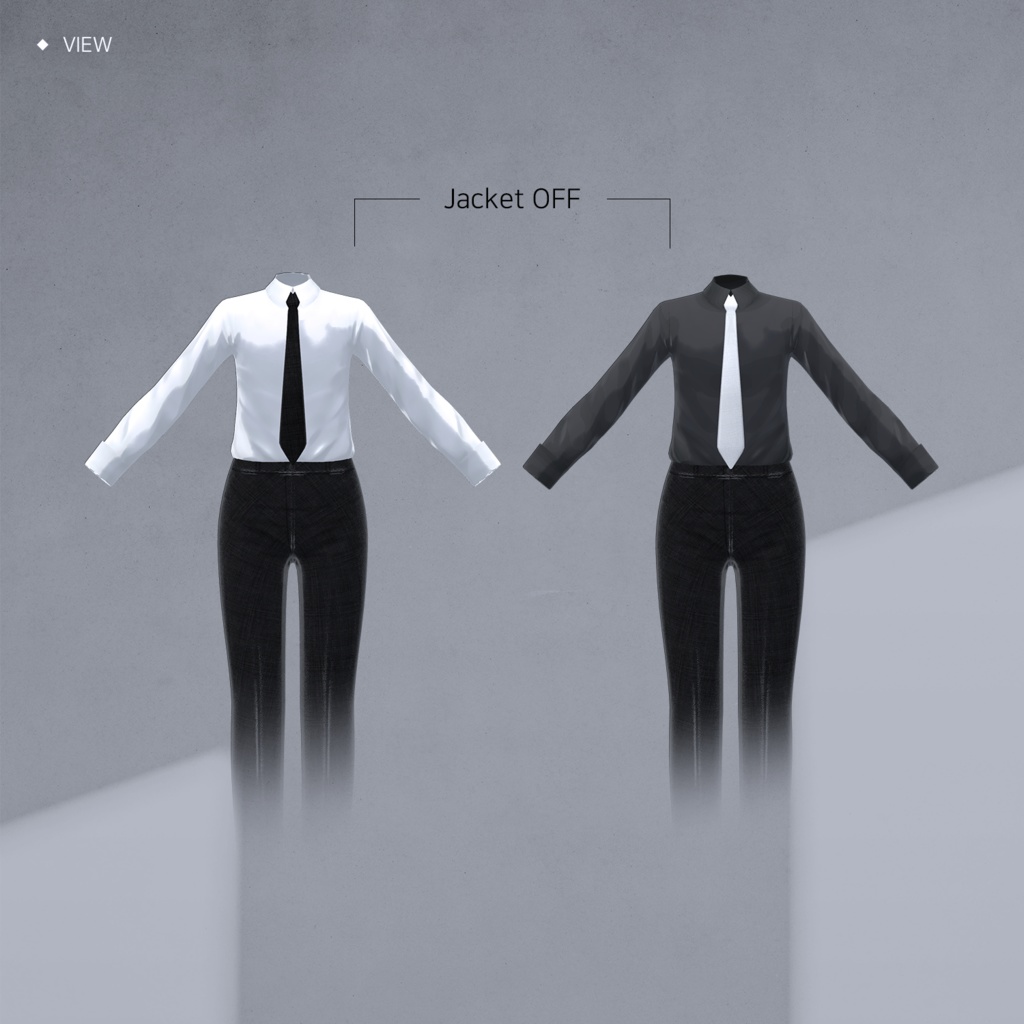 【3Dモデル】Suit for grus