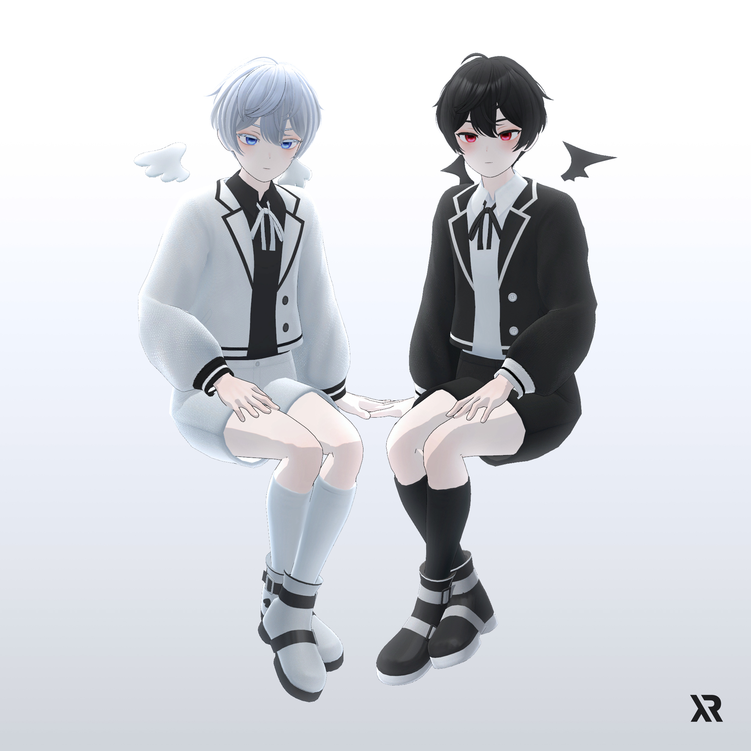 【3Dモデル】Angel & Devil Uniform