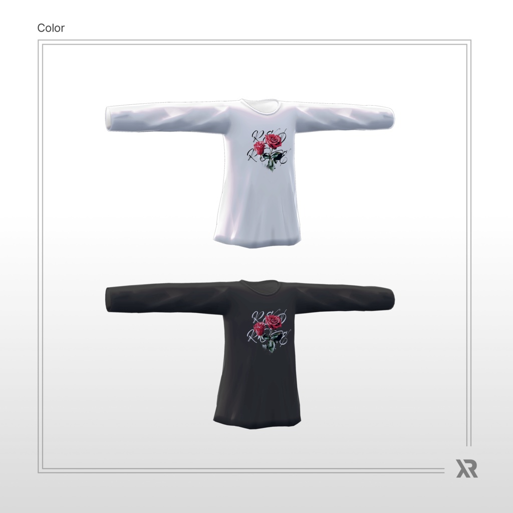 【3Dモデル】Rose Long Sleeve
