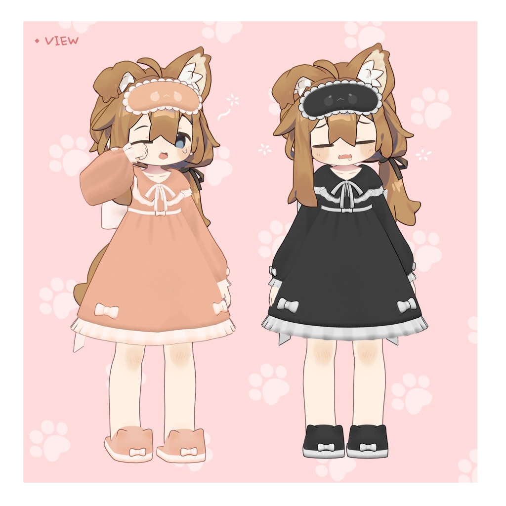 【3Dモデル】Night Dress / まめひなた用 Mamehinata