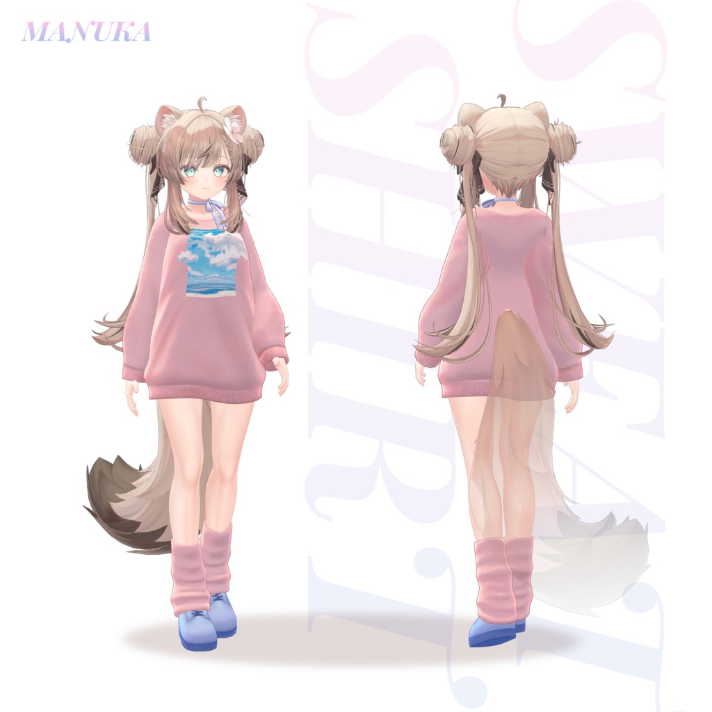 【3Dモデル】Sweatshirt / 8 Avatar