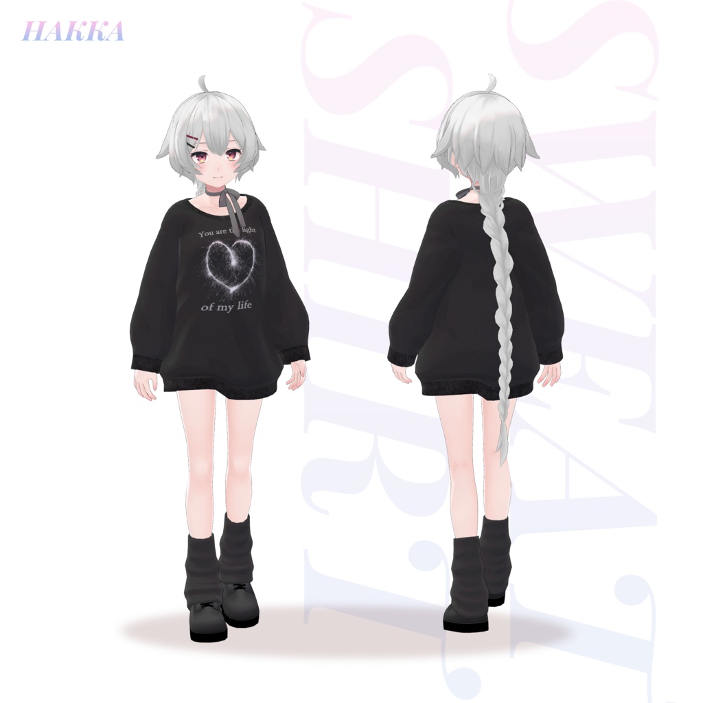 【3Dモデル】Sweatshirt / 8 Avatar