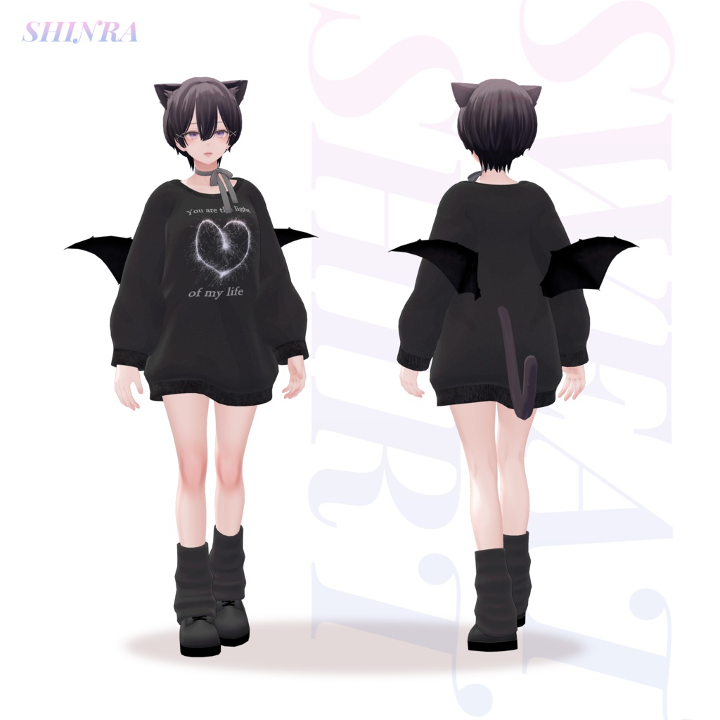 【3Dモデル】Sweatshirt / 8 Avatar