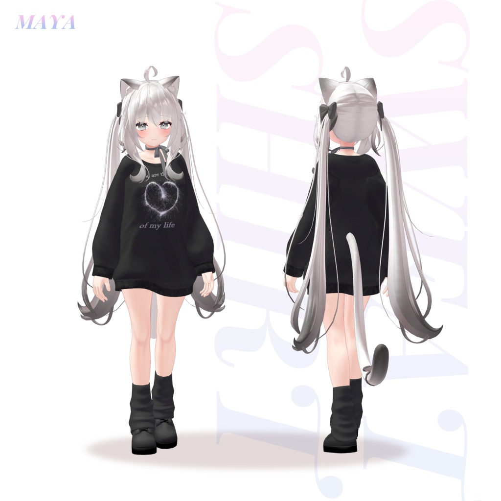 【3Dモデル】Sweatshirt / 8 Avatar