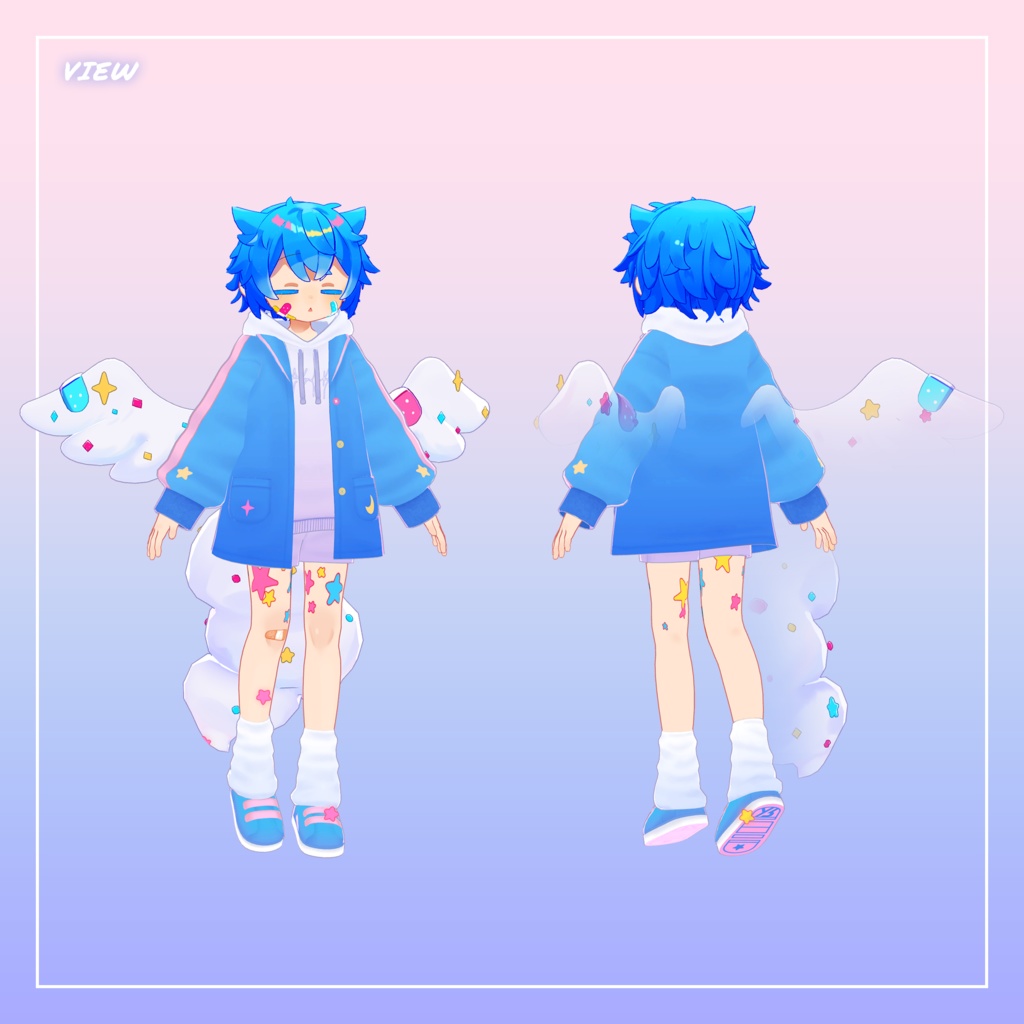 【3Dモデル】Casual Hoodie Set / シピルカ shipilka