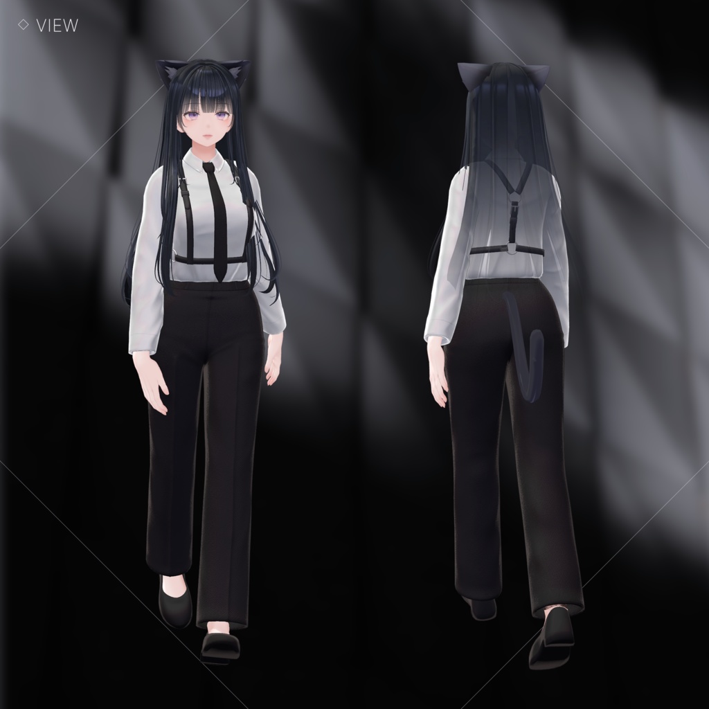 【3Dモデル】Secret Agent Suit For Shinra/森羅