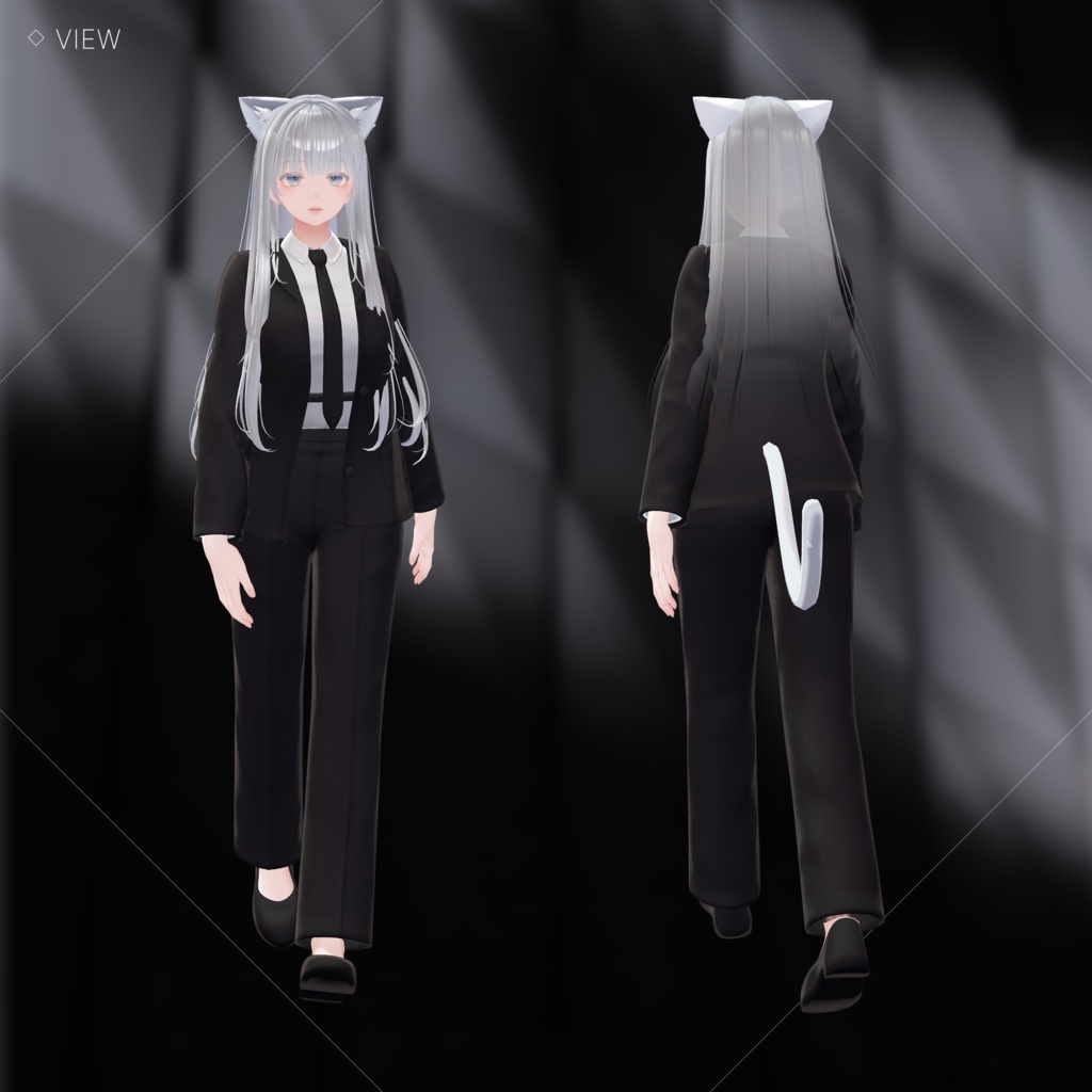 【3Dモデル】Secret Agent Suit For Shinra/森羅