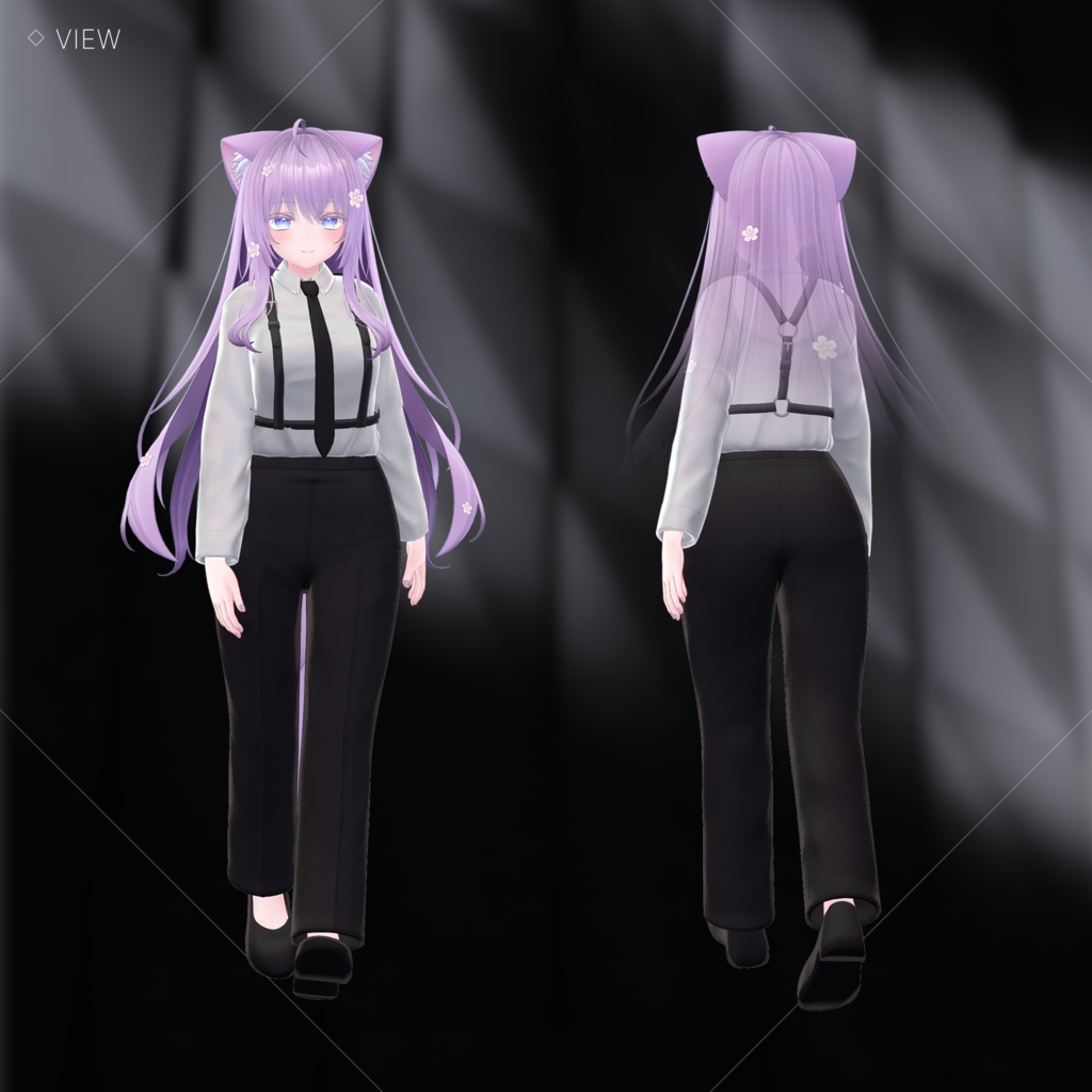 【3Dモデル】Secret Agent Suit For Moe/萌