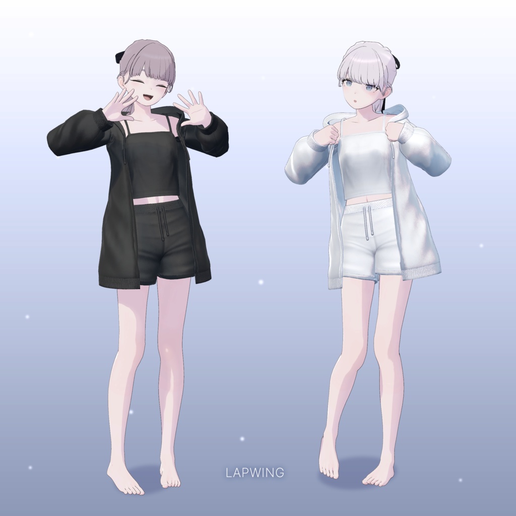 【3Dモデル】Sweatsuit Set_5 Avatar