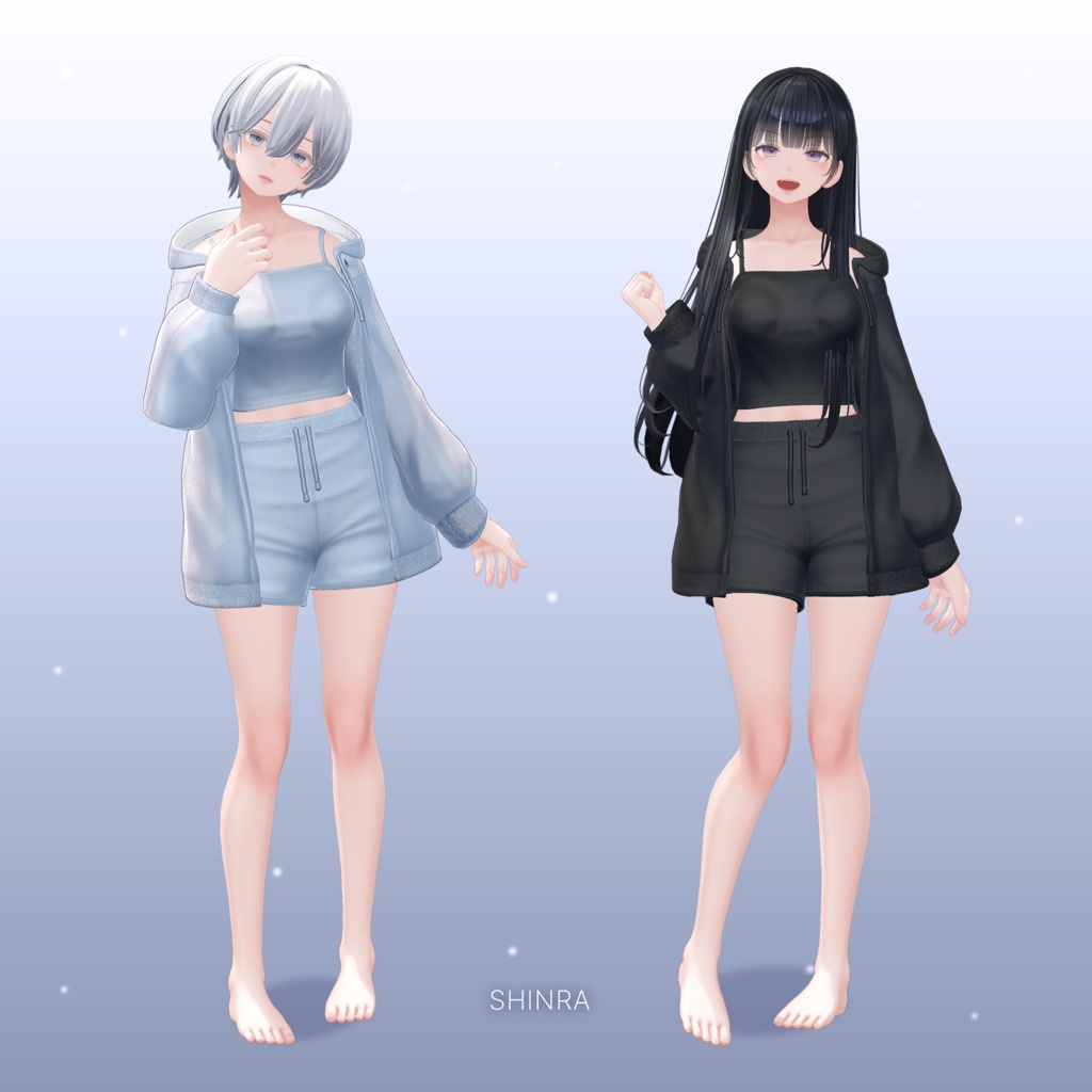 【3Dモデル】Sweatsuit Set_5 Avatar