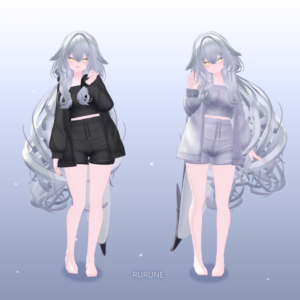 【3Dモデル】Sweatsuit Set_5 Avatar