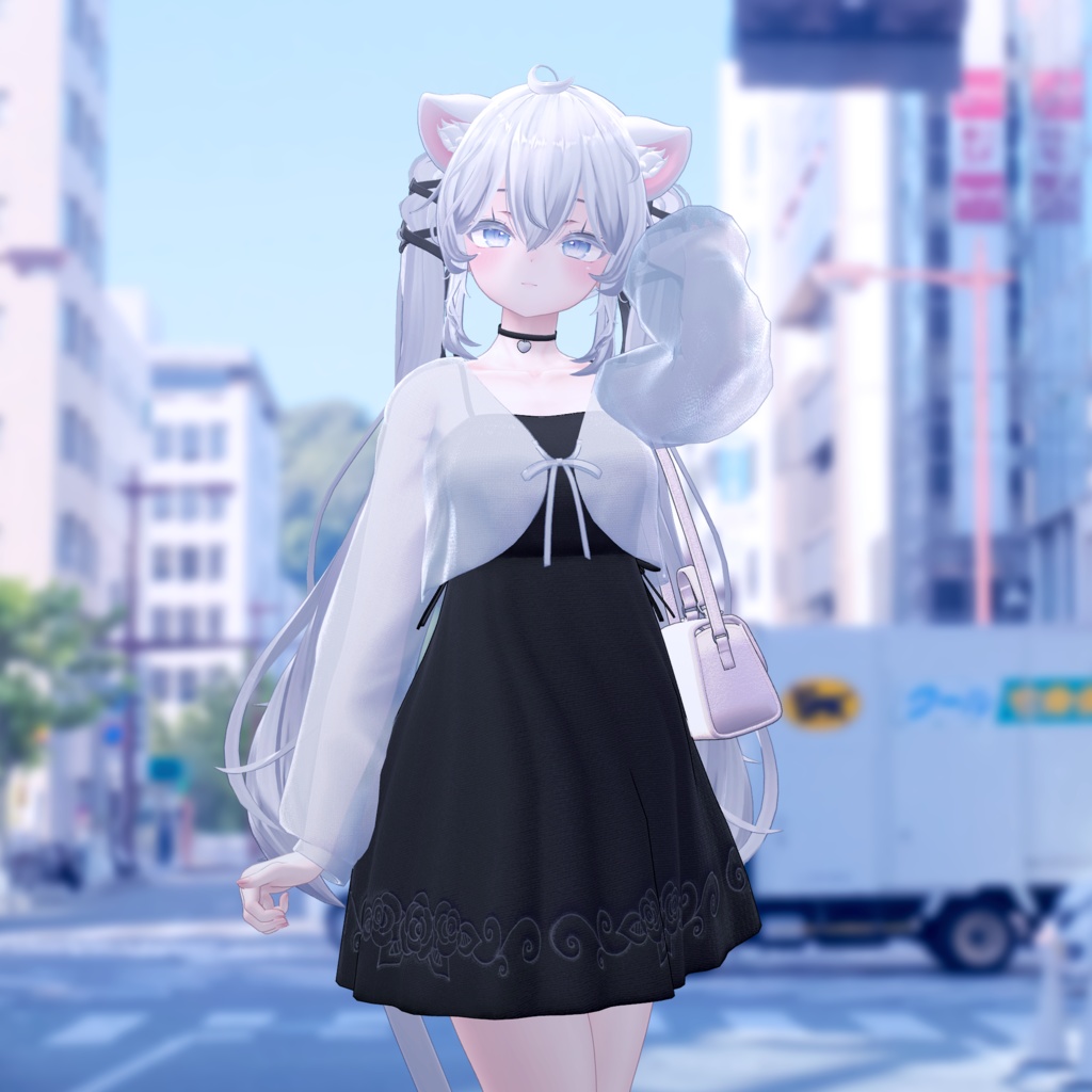 【3Dモデル】Summer Dress / 3 Avatar