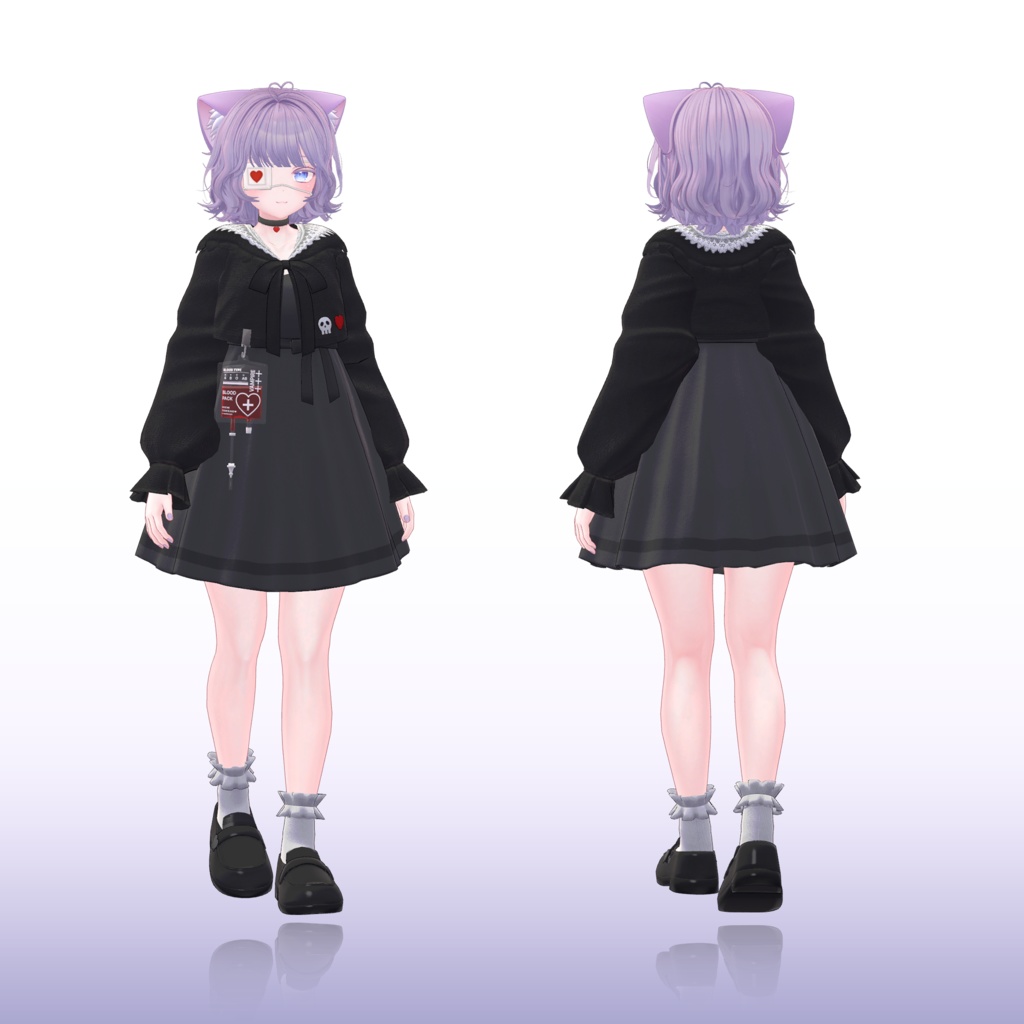 【3Dモデル】Vampire Dress_Moe&Lime