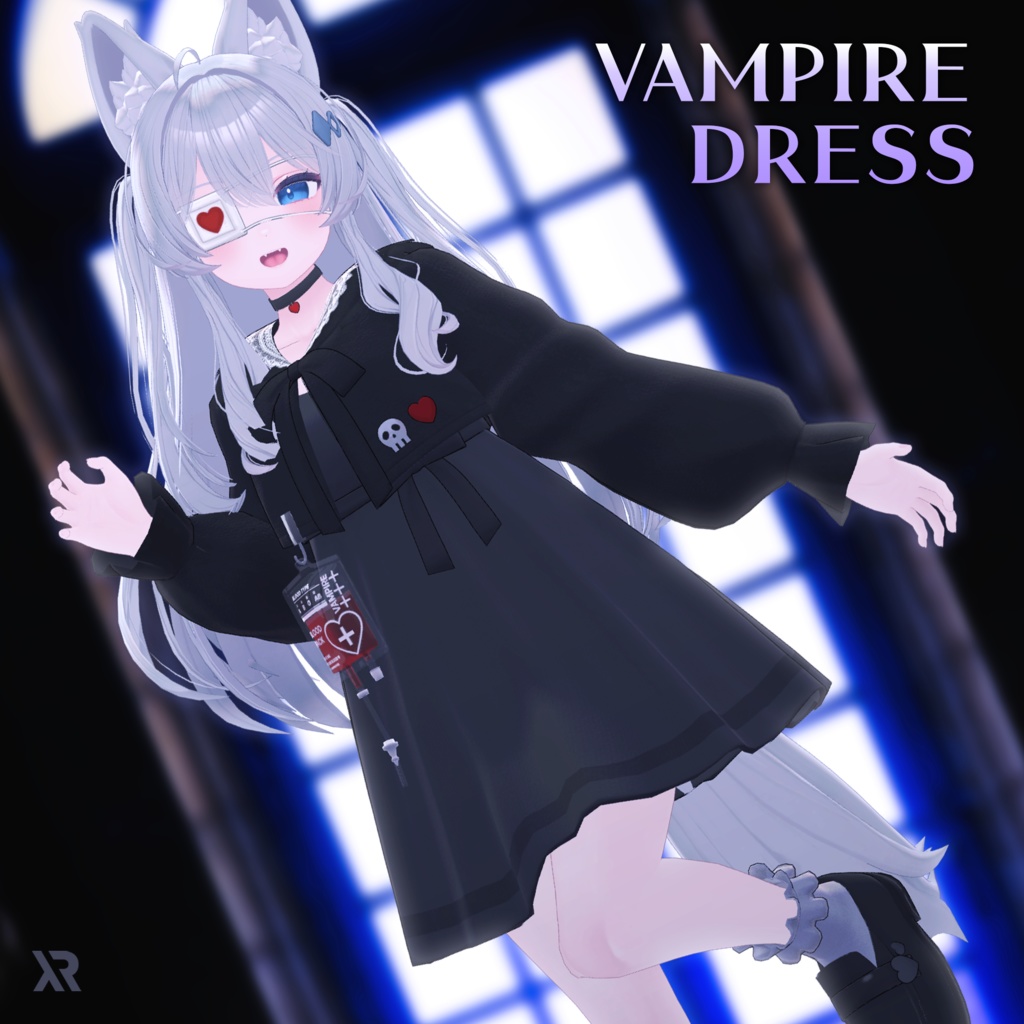 【3Dモデル】Vampire Dress_Moe&Lime