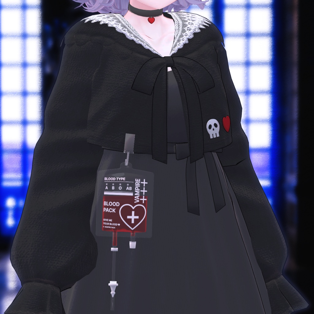 【3Dモデル】Vampire Dress_Moe&Lime