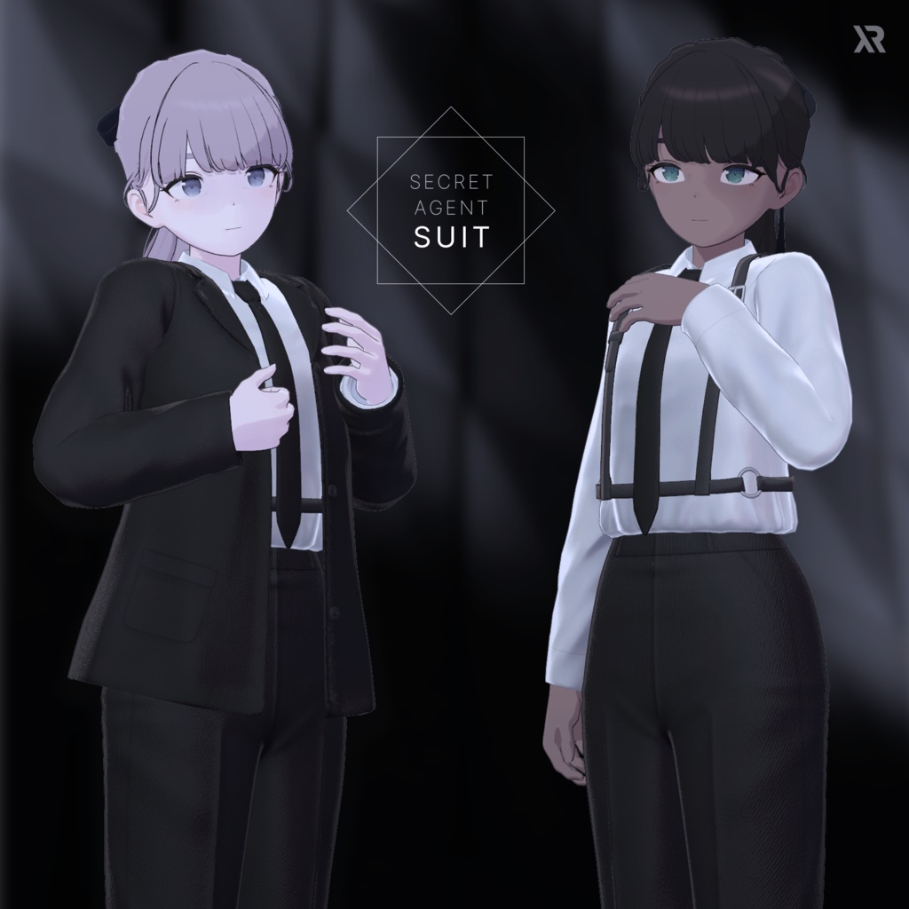 【3Dモデル】Secret Agent Suit For Lapwing
