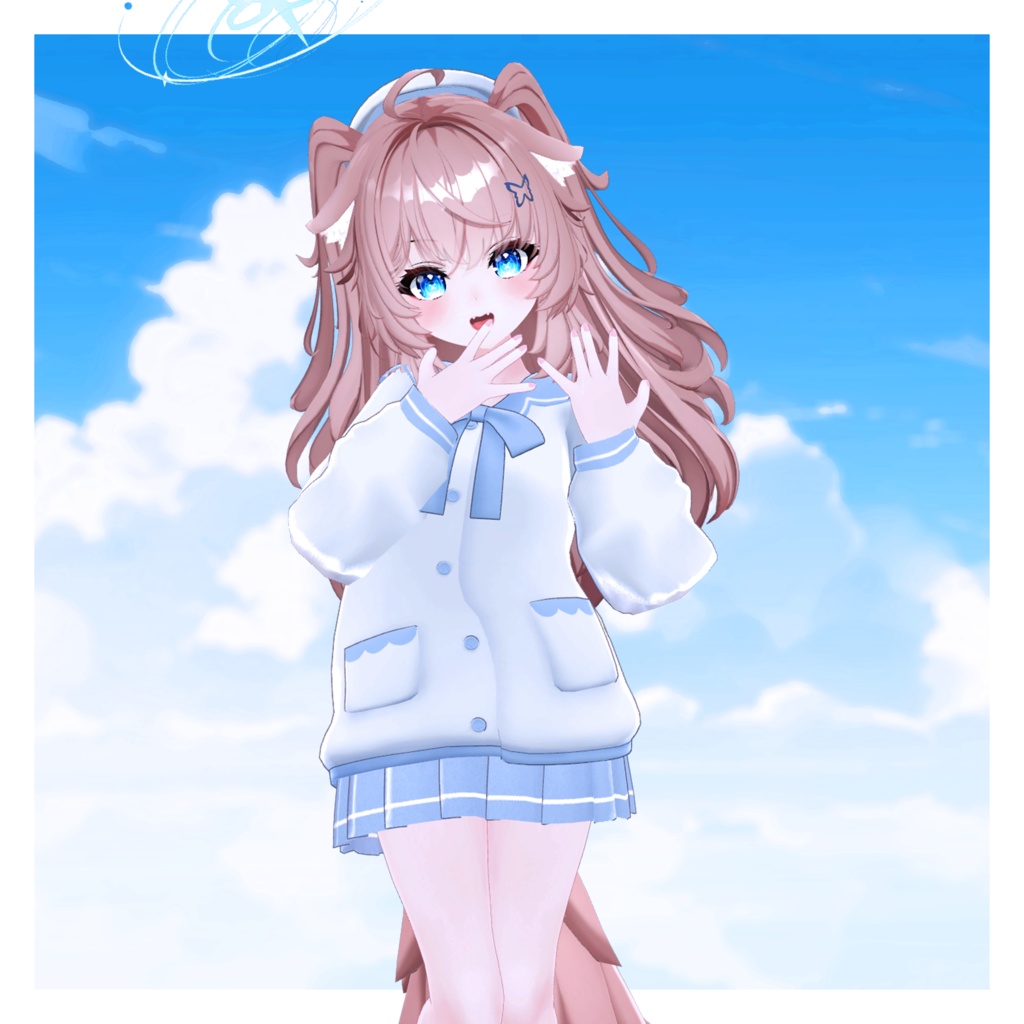 【3Dモデル】Sailor Cardigan_7 Avatar