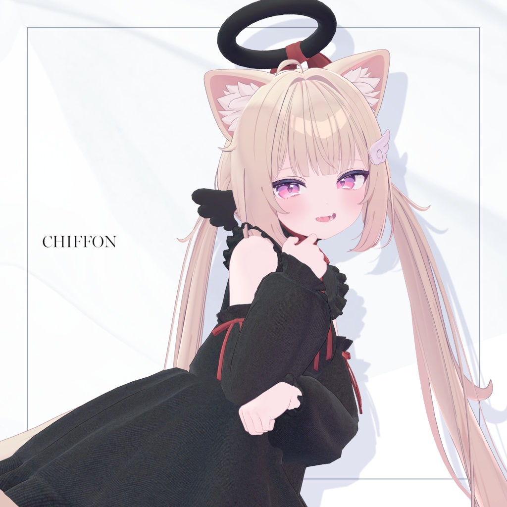 【3Dモデル】Angel Dress_4 Avatar