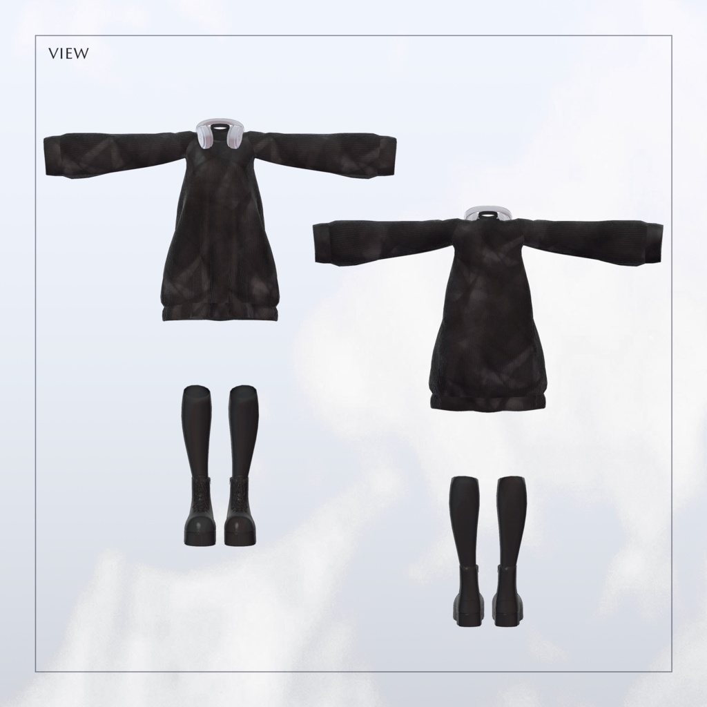 【3Dモデル】Comfy Sweater_Manuka