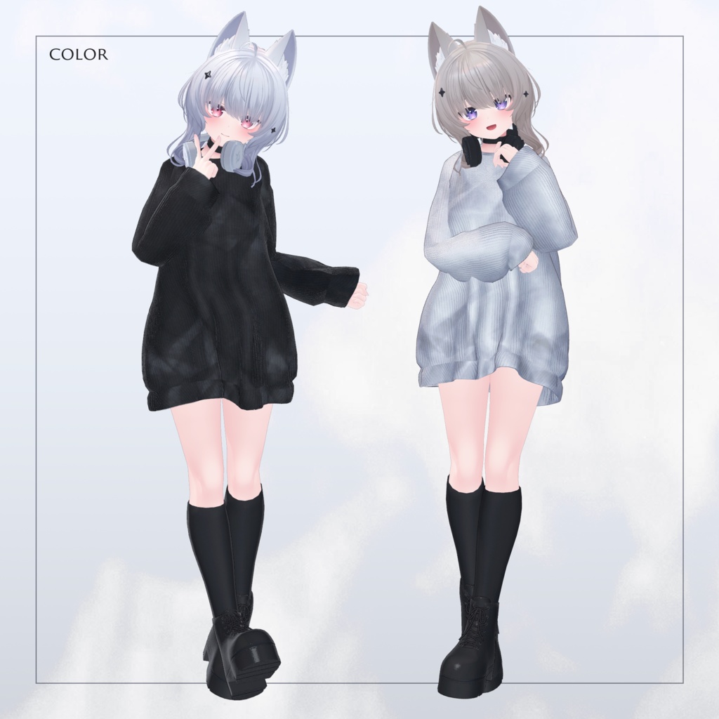 【3Dモデル】Comfy Sweater_Cian
