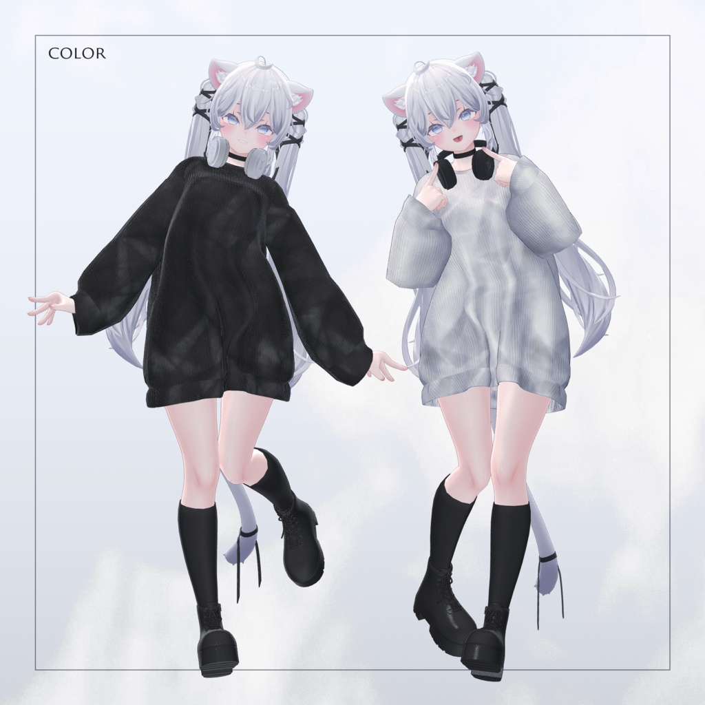 【3Dモデル】Comfy Sweater_Sio