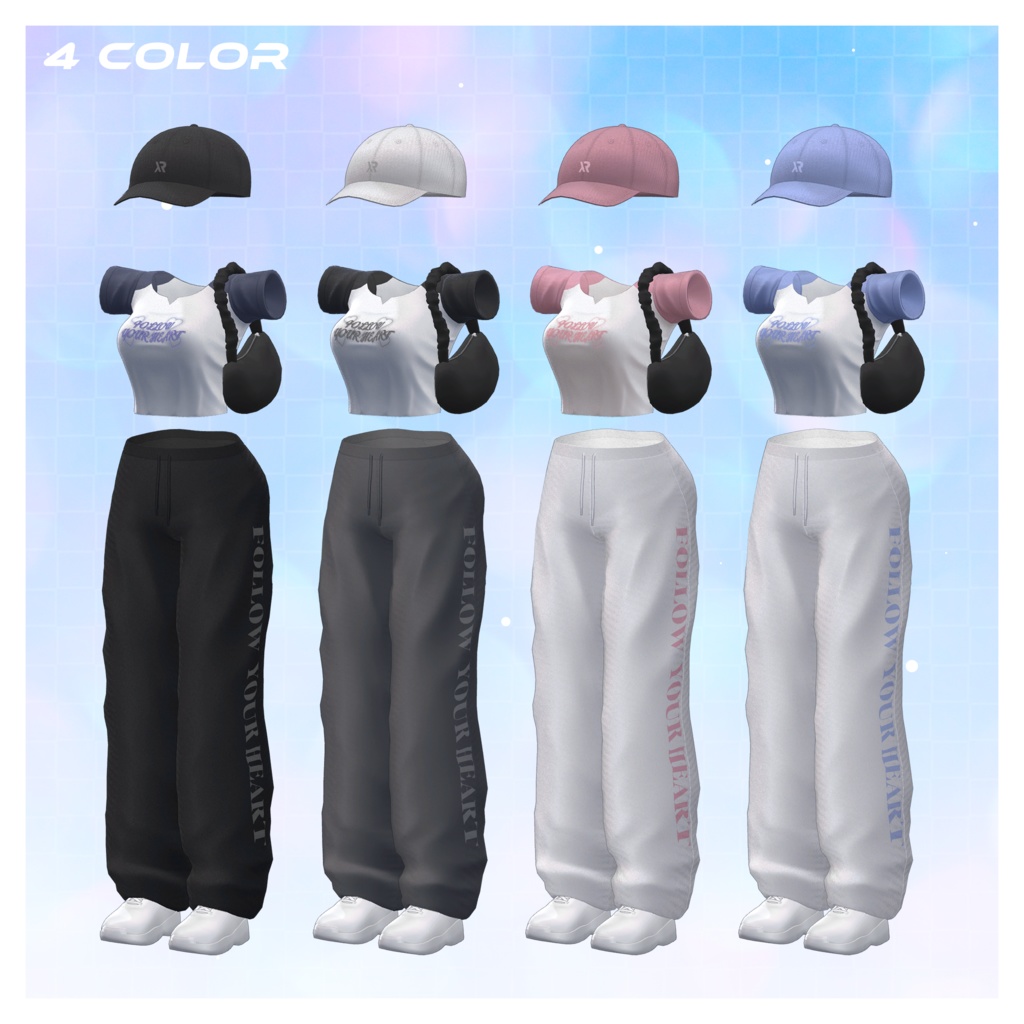 【3Dモデル】Sporty Day_6 Avatar