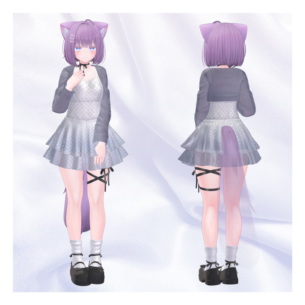 【3Dモデル】Lovely Bow_3 Avatar