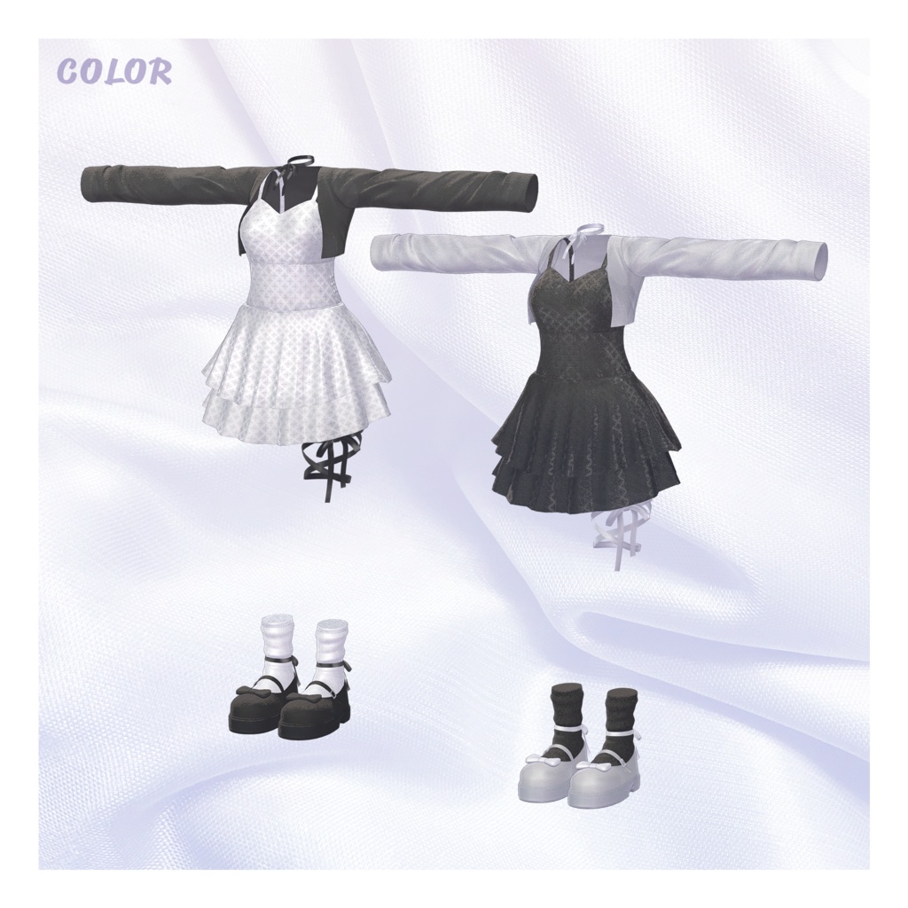 【3Dモデル】Lovely Bow_3 Avatar