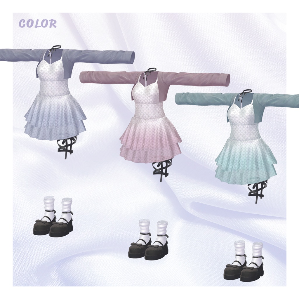 【3Dモデル】Lovely Bow_3 Avatar