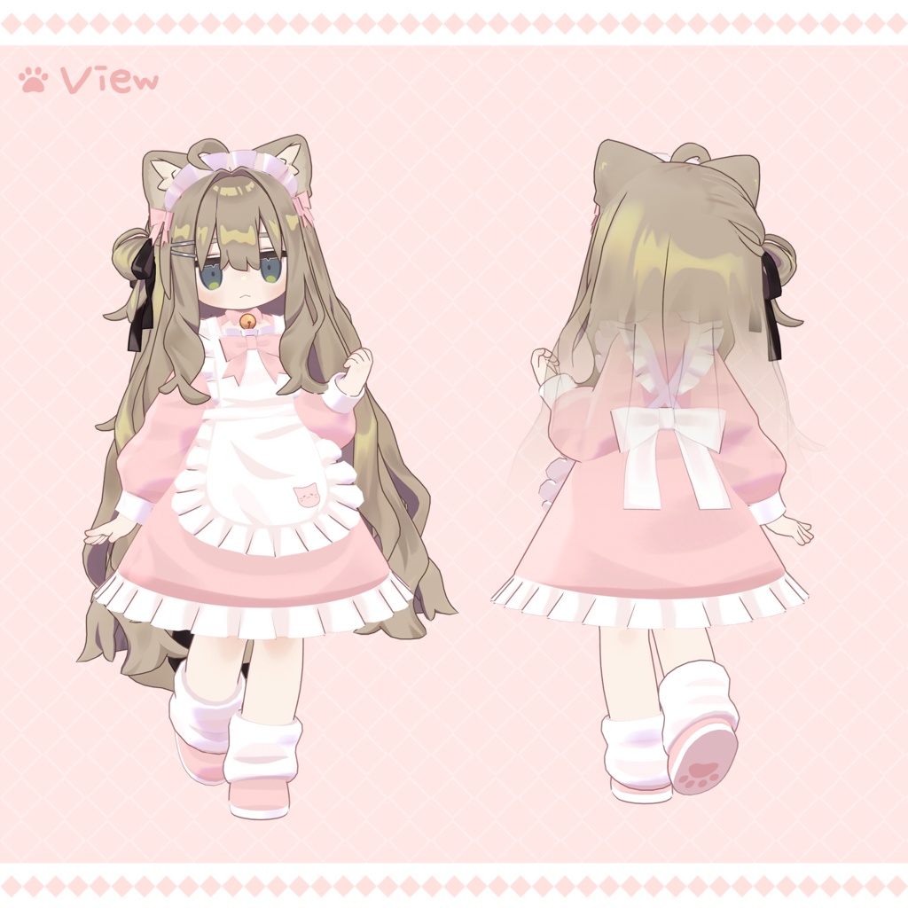 【3Dモデル】Sweet Maid / キプフェル用 Kipfel