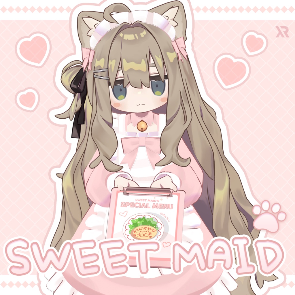 【3Dモデル】Sweet Maid / キプフェル用 Kipfel