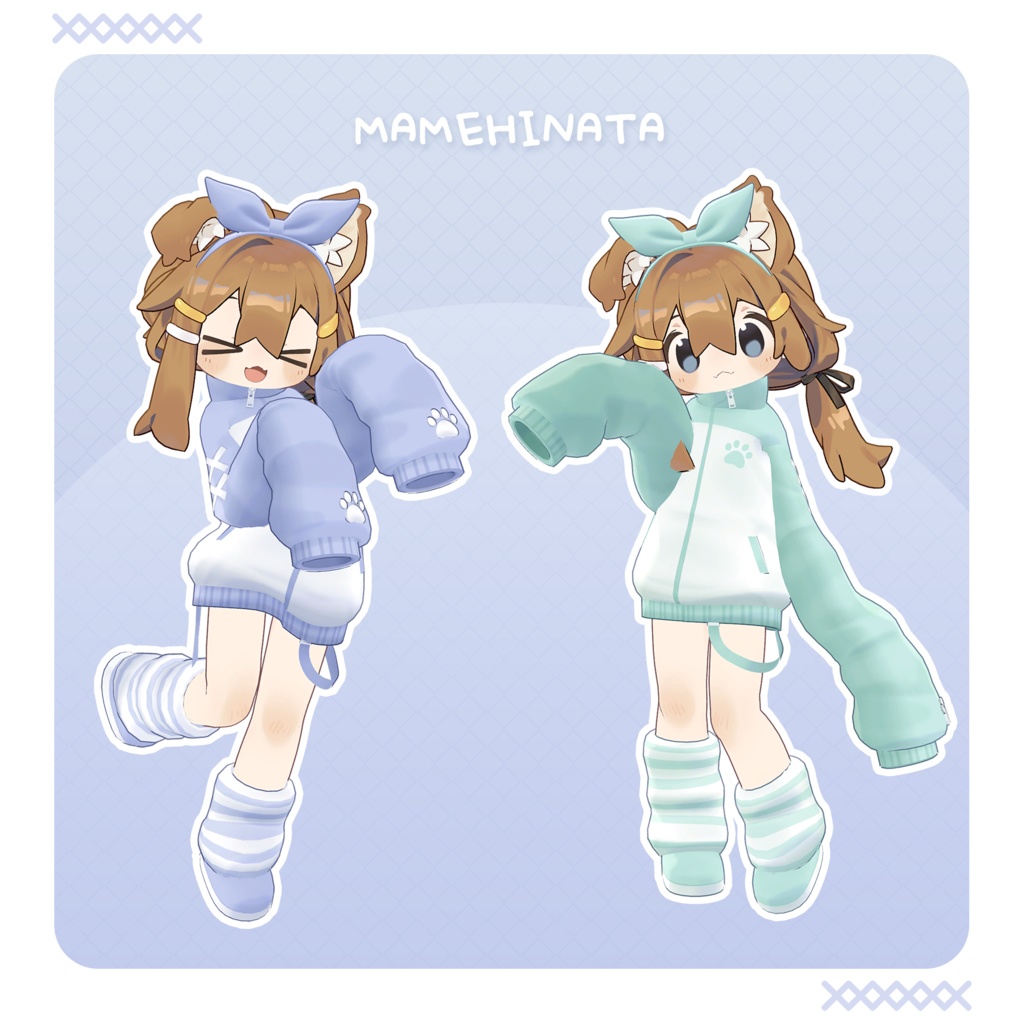 【3Dモデル】Ribbon Jersey / キプフェル&まめひなた